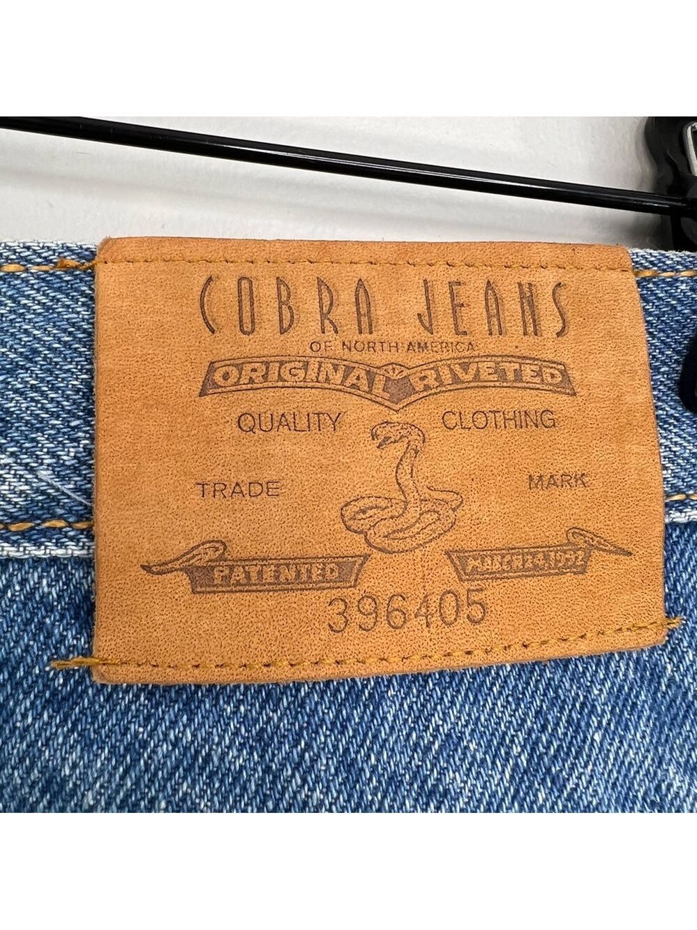 Vtg 80s 90s Cobra rigid cotton denim fitted high rise long pencil maxi skirt 7 - Picture 15 of 16